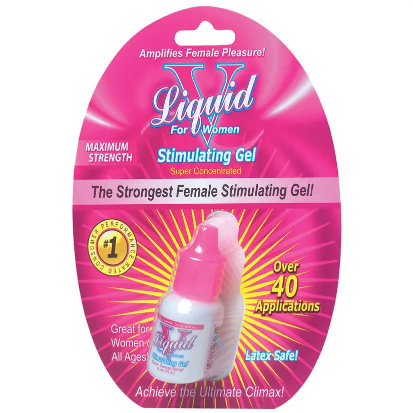Liquid V For Women Stimulating Gel .33oz Bottle My Store