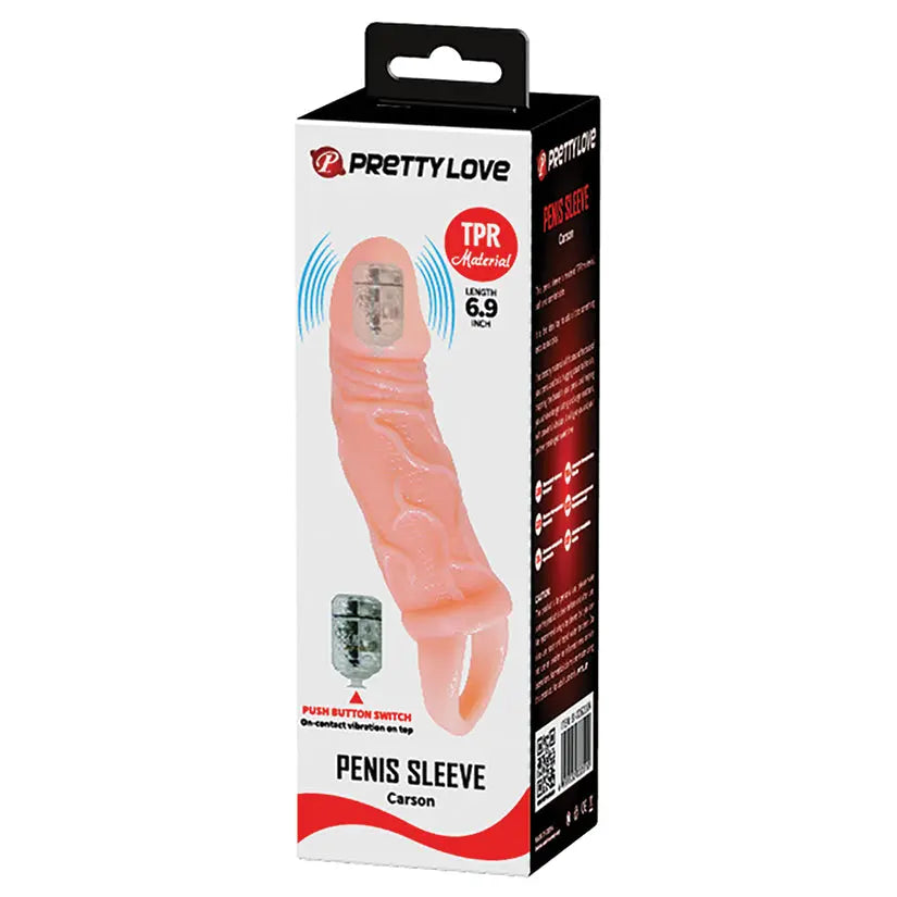 Pretty Love Carson Penis Sleeve-Flesh My Store