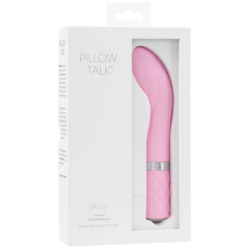 Pillow Talk Sassy G-Spot Massager-Pink 7.75 My Store