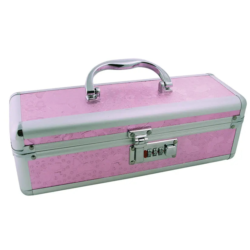 Toy Box Lockable Case-Pink (12x4x4) My Store