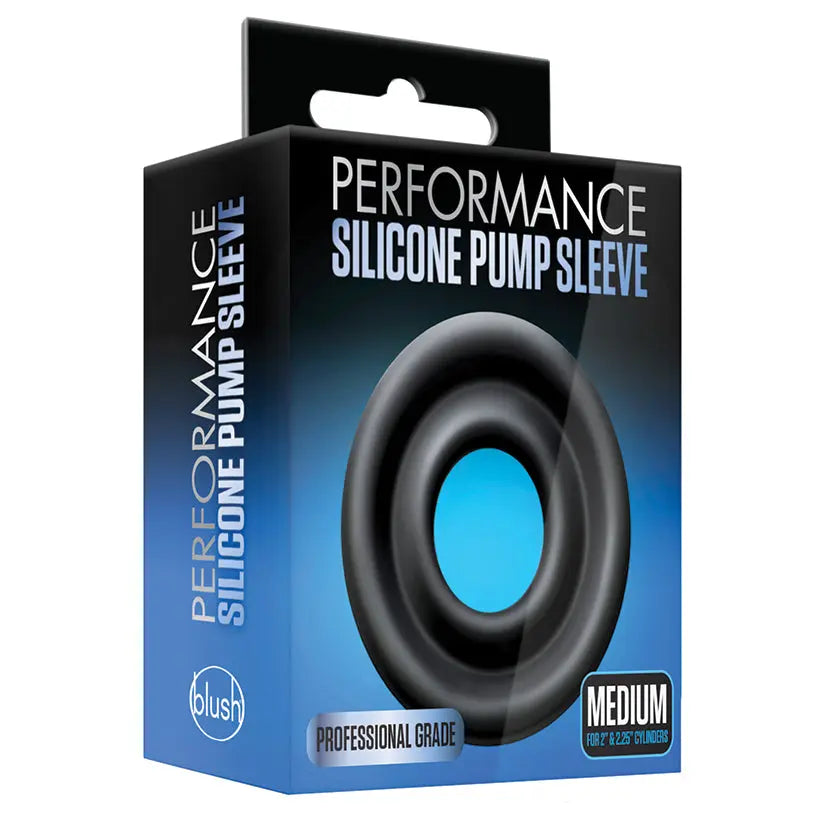 Performance Silicone Pump Sleeve-Black Medium My Store