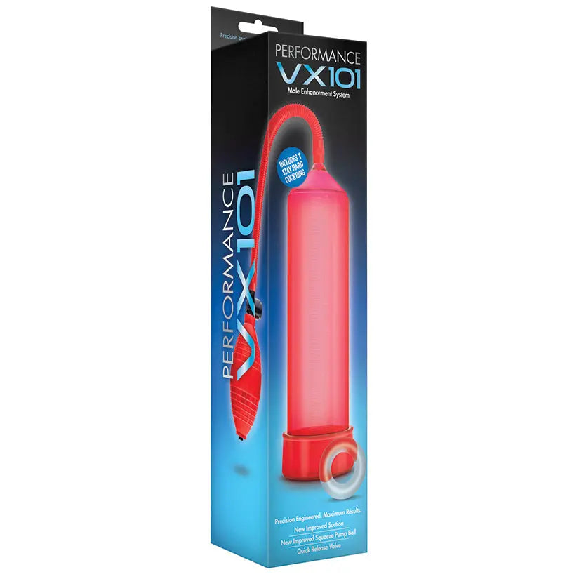 Performance VX101 Male Enhancement Pump-Red My Store