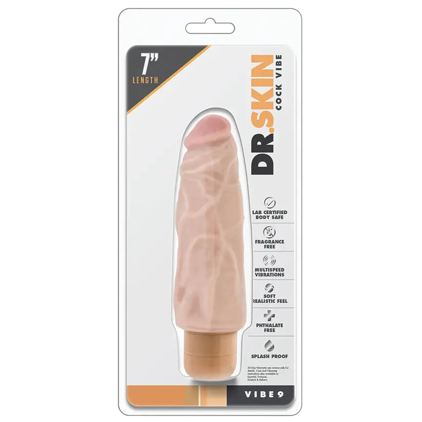 Dr. Skin Cock Vibe 9-Vanilla 7 My Store