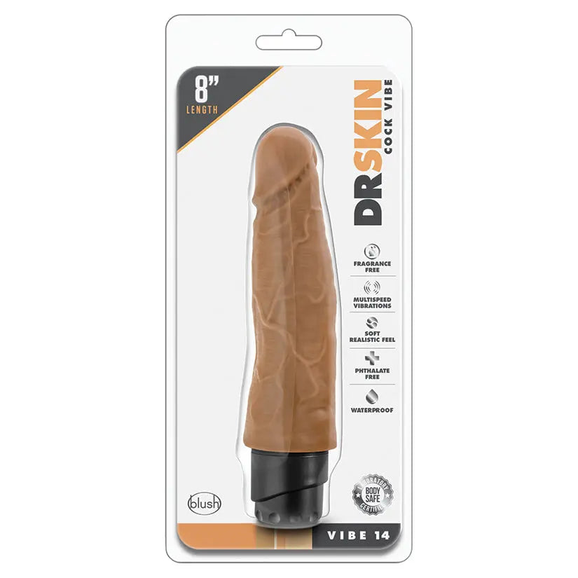 Dr. Skin Cock Vibe 14-Mocha 8 My Store