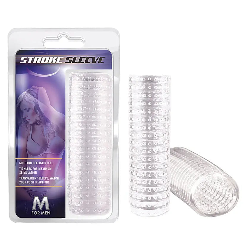 M For Men Stroke Sleeve-Clear My Store