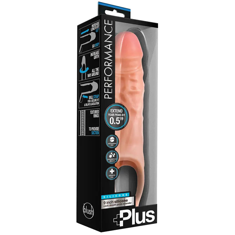 Performance Plus Sheath Penis Extender-Vanilla 9 My Store
