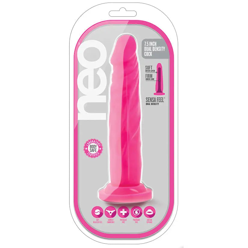 Neo Dual Density Cock-Neon Pink 7.5 My Store