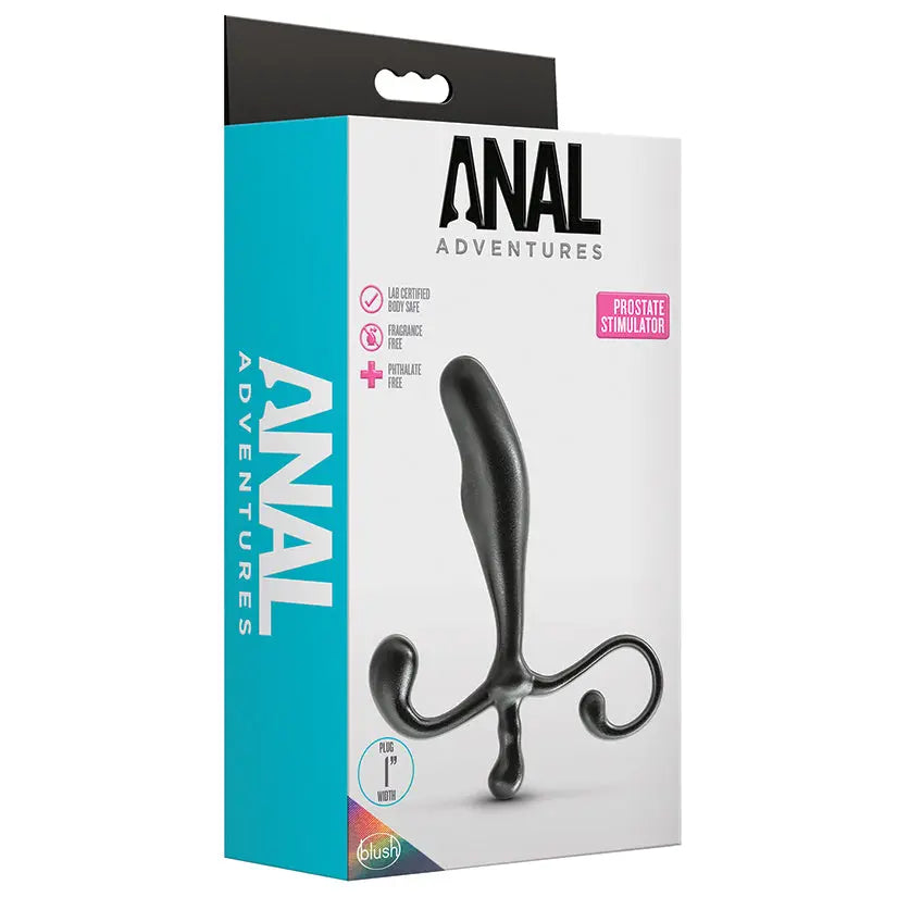 Anal Adventures Prostate Stimulator Black My Store