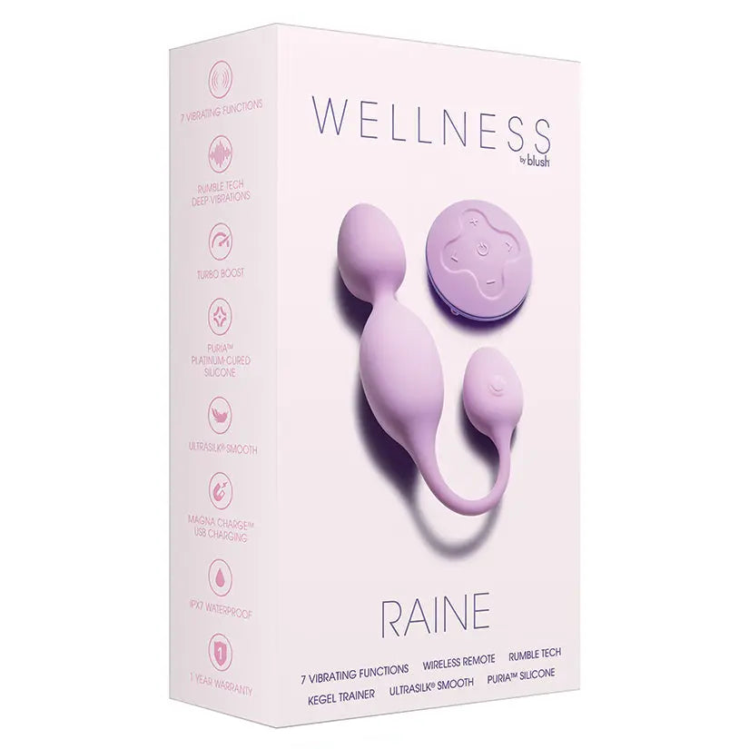 Wellness Raine Vibrating Kegel Ball-Lilac My Store