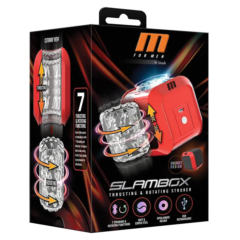 M for Men Slambox-Red My Store