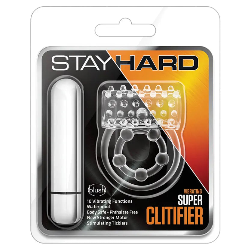 Stay Hard Vibrating Super Clitifier-Clear My Store
