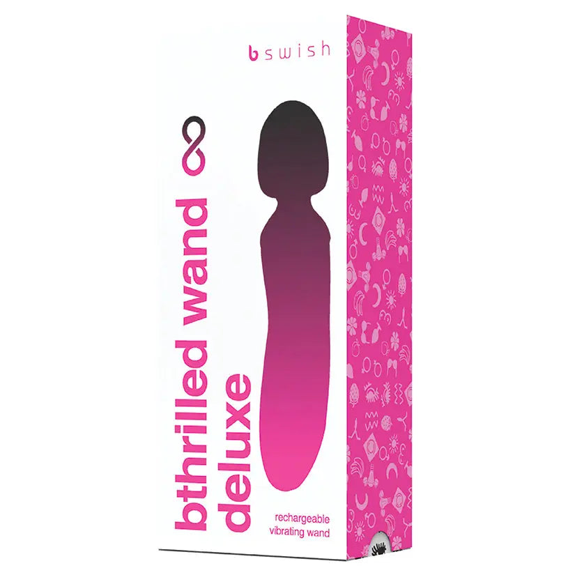 B Swish Bthrilled Wand Deluxe Premium-Noir My Store