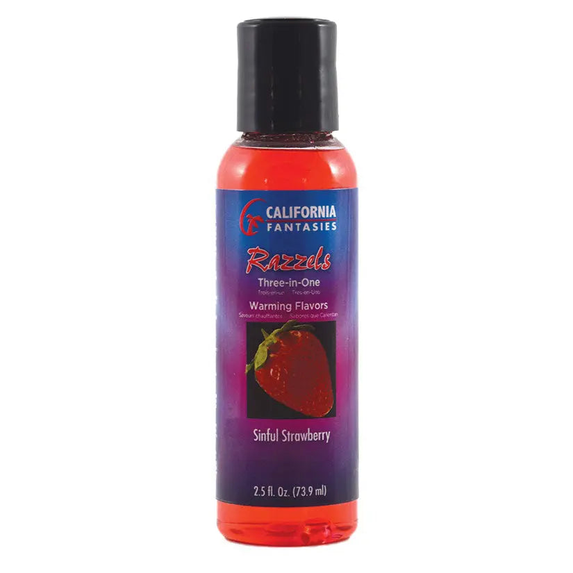 Razzels Warming Lube-Sinful Strawberry 2.5oz My Store