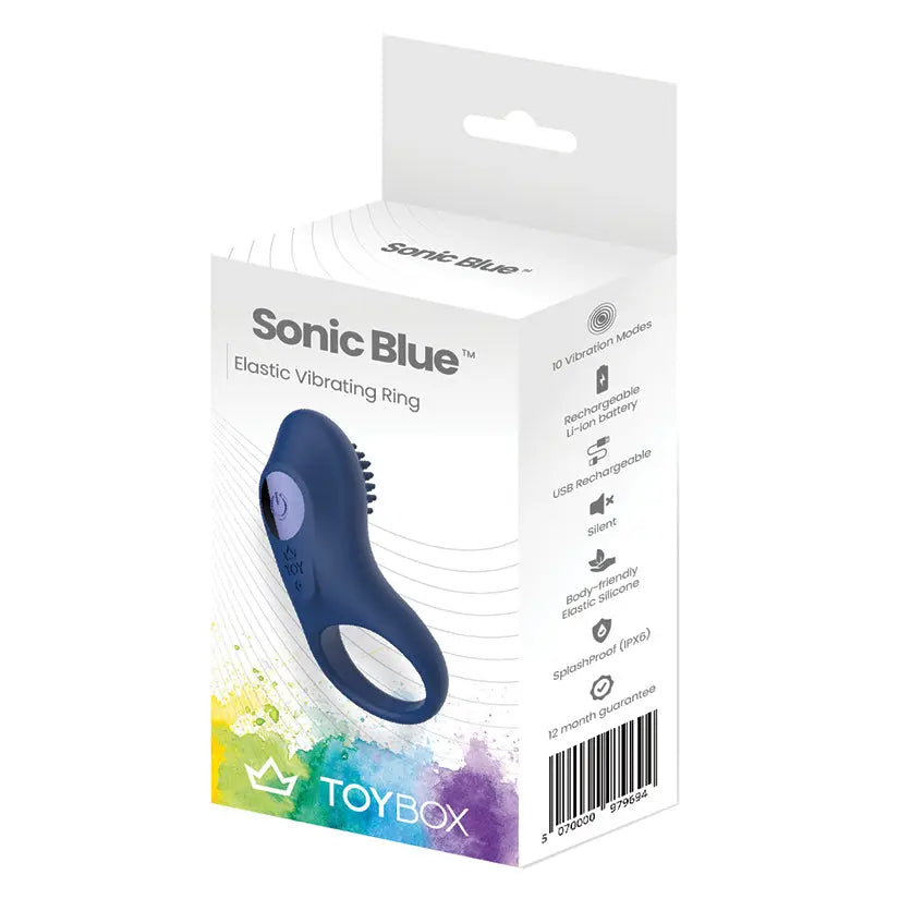 ToyBox Sonic Blue Vibrating Ring My Store