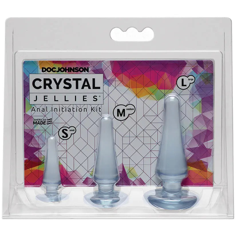Crystal Jellies Anal Initiation Kit-Clear My Store