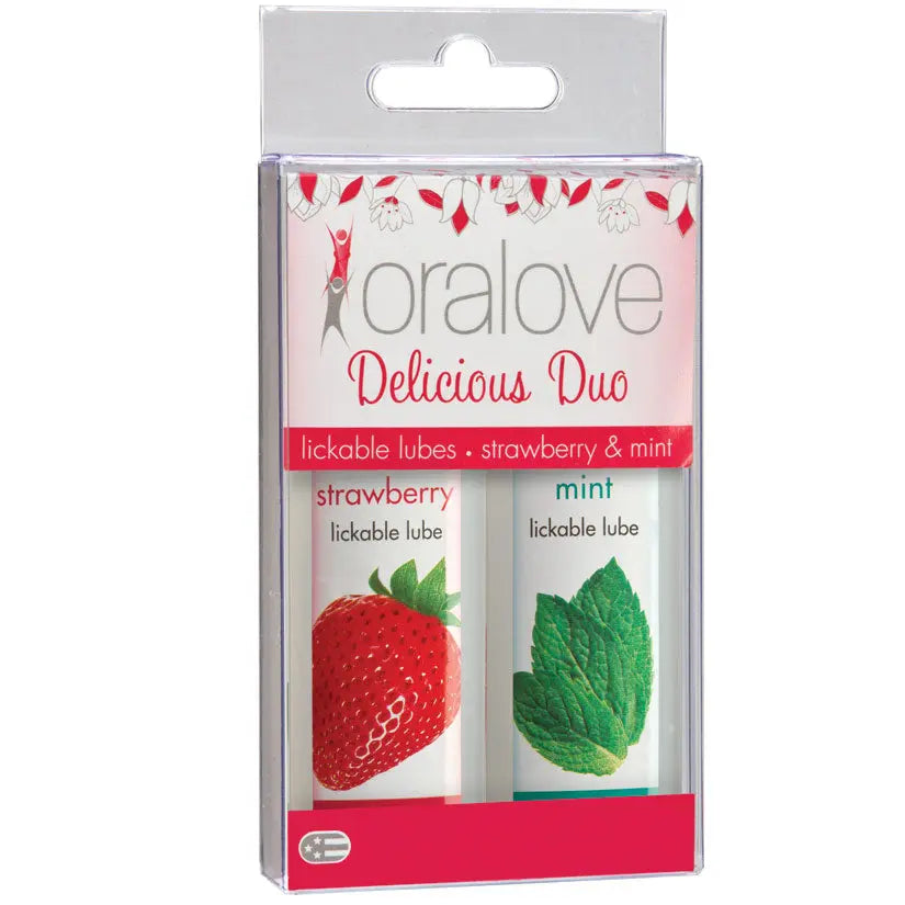 Oralove Delicious Duo Lube-Strawberry & Mint My Store