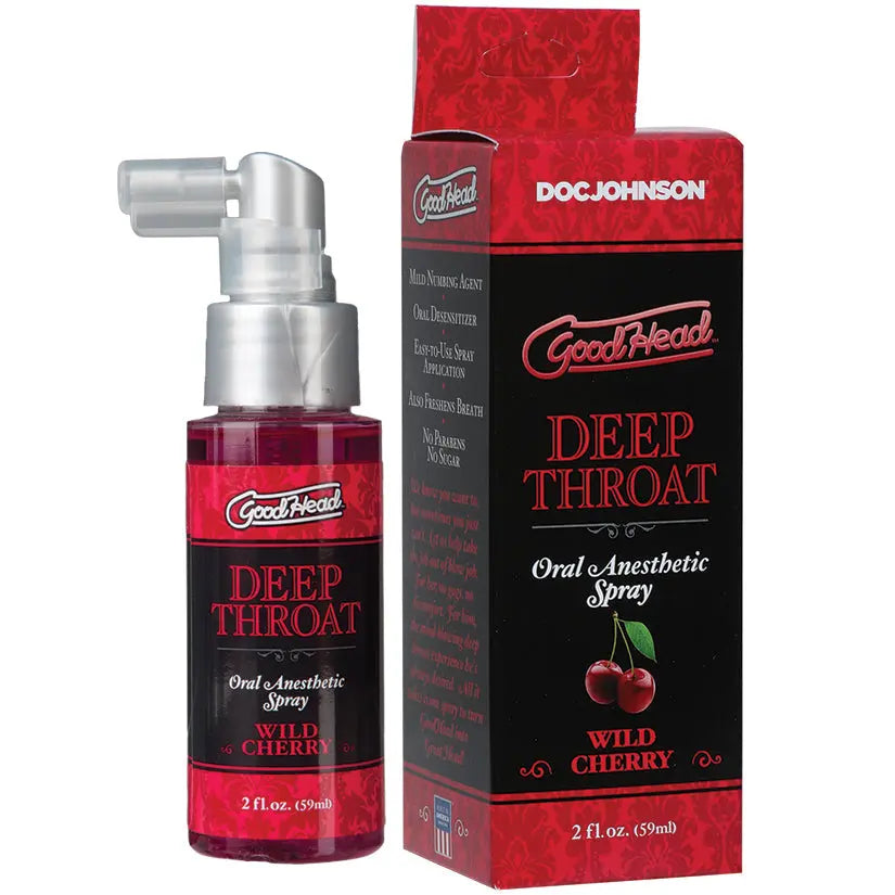 GoodHead Deep Throat Spray-Wild Cherry 2oz My Store