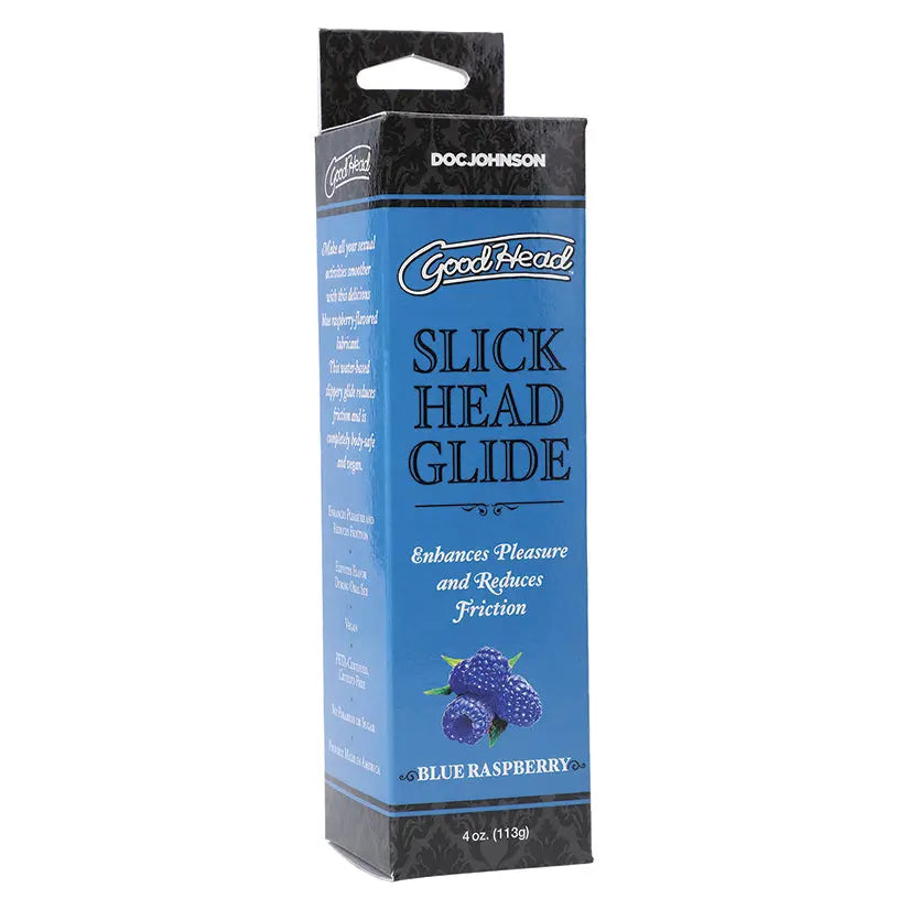 GoodHead Slick Head Glide-Blue Raspberry 4oz My Store
