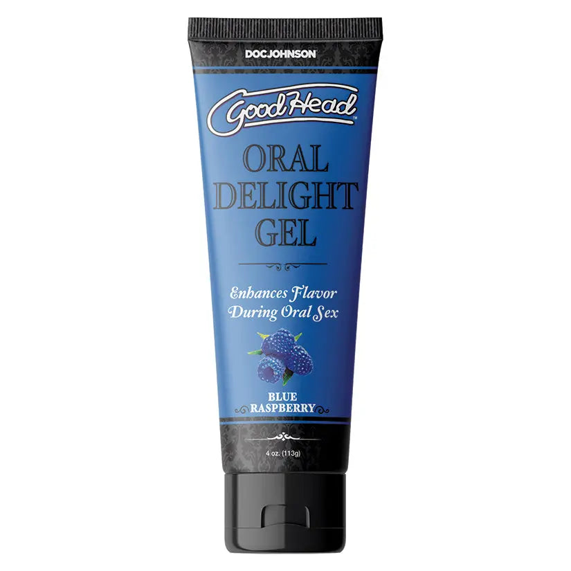 GoodHead Oral Delight Gel-Blue Raspberry 4oz Bulk My Store