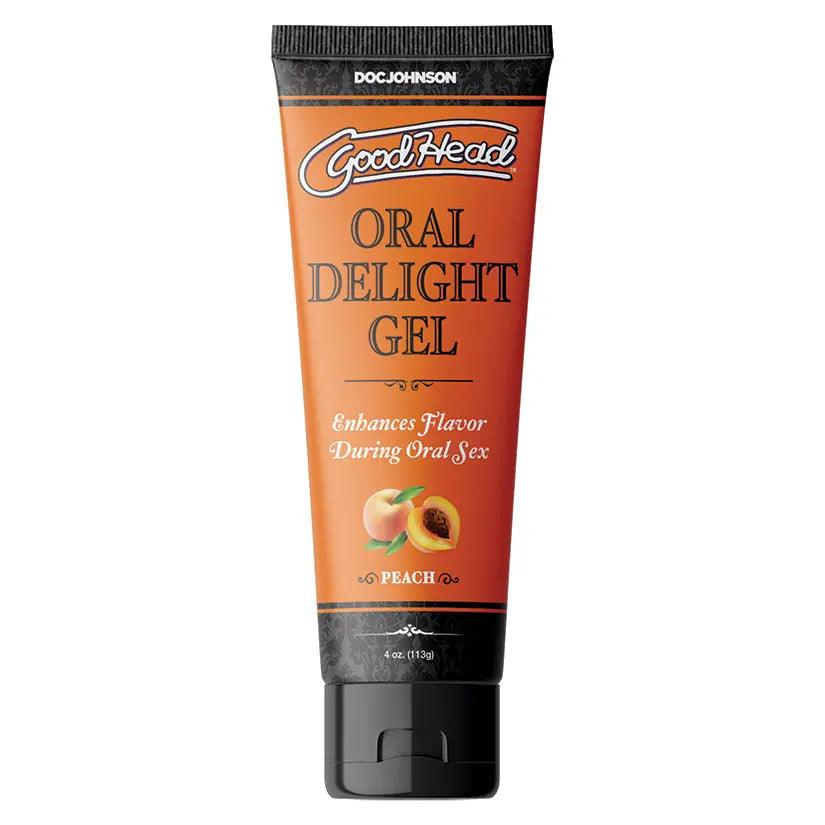GoodHead Oral Delight Gel-Peach 4oz Bulk My Store