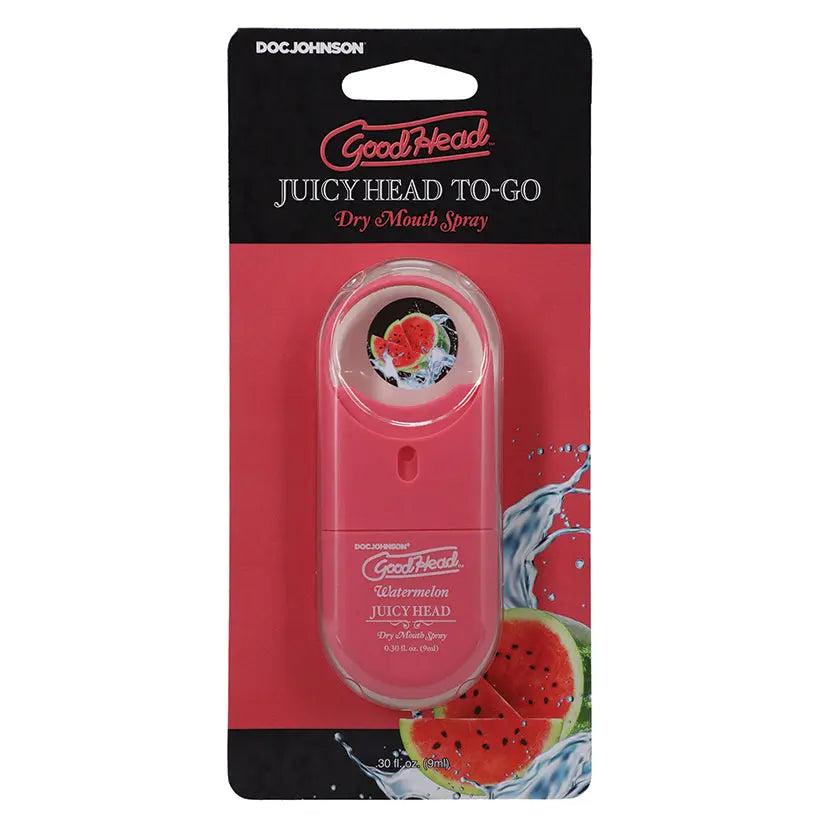GoodHead Juicy Head Dry Mouth Spray To Go-Watermelon 0.30oz My Store