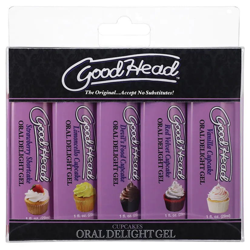 GoodHead Oral Delight Gel-Cupcakes 1oz 5PK My Store