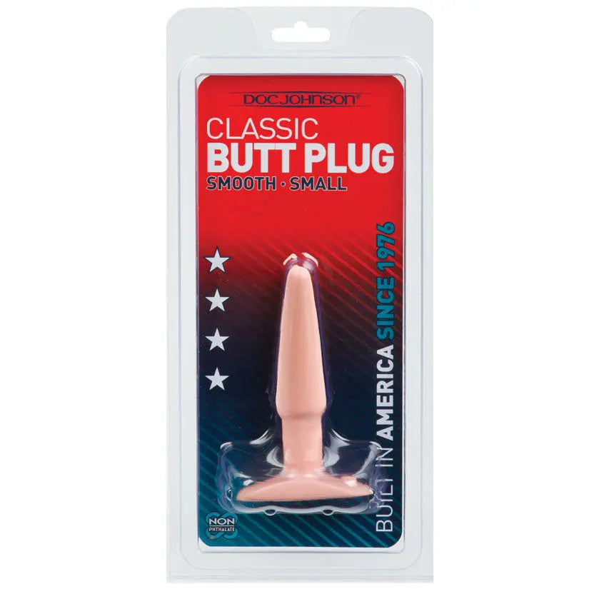 Classic Butt Plug Small-White My Store