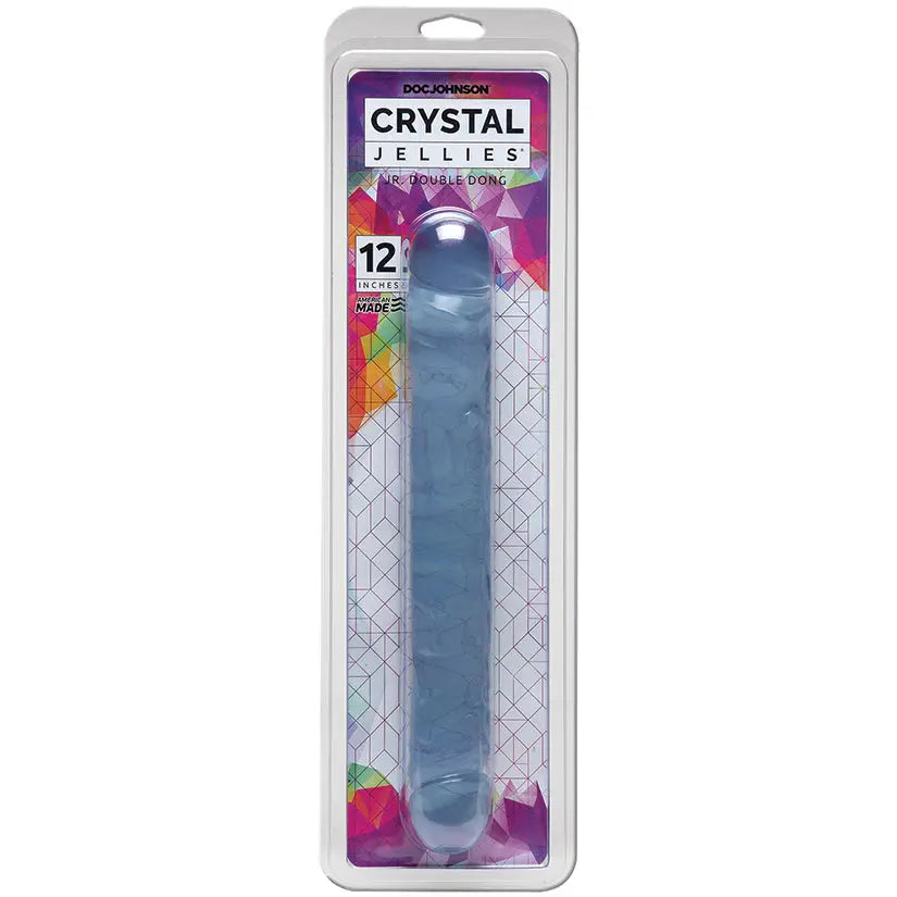 Crystal Jellies Double Dong-Clear 12 My Store