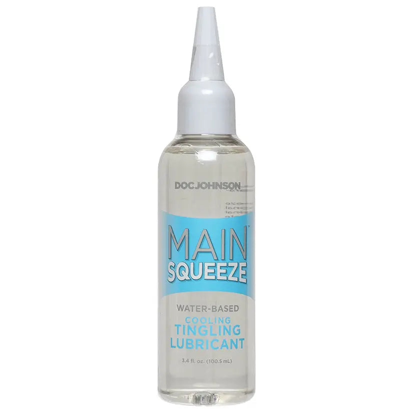 Main Squeeze Cooling/Tingling Water-Based Lubricant 3.4oz My Store