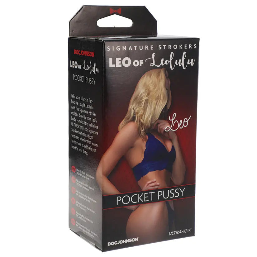Signature ULTRASKYN Strokers Leo of Leolulu Pocket Pussy-Vanilla My Store