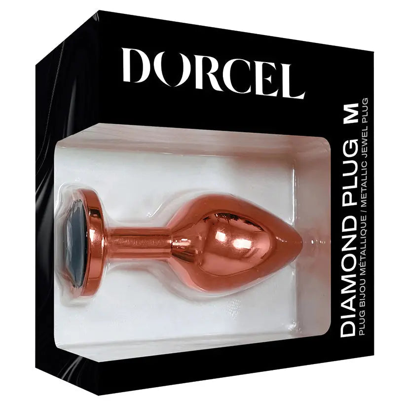 Dorcel Diamond Plug-Rose Gold Medium My Store