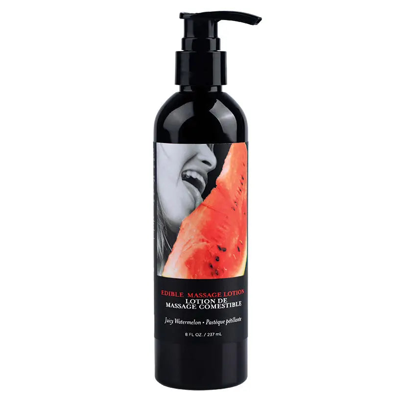 Earthly Body Edible Massage Lotion-Watermelon 8oz My Store