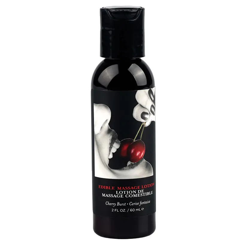 Earthly Body Edible Massage Lotion-Cherry 2oz My Store