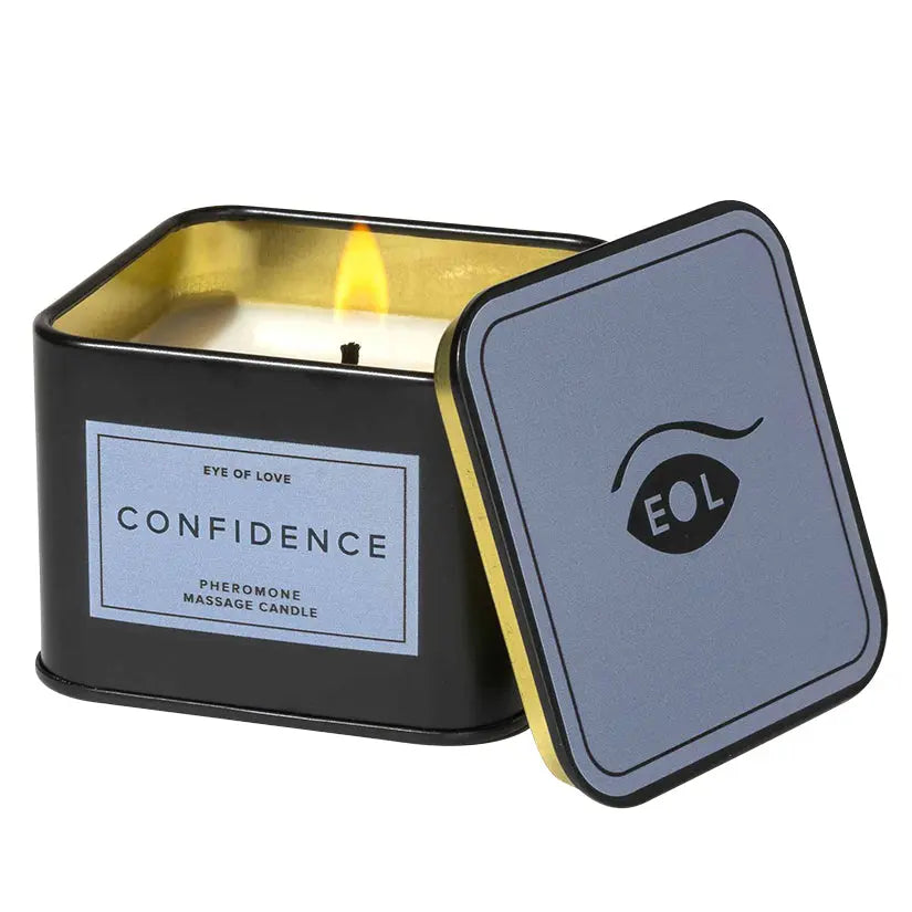 Eye of Love Pheromone Massage Candle-Confidence 6oz My Store