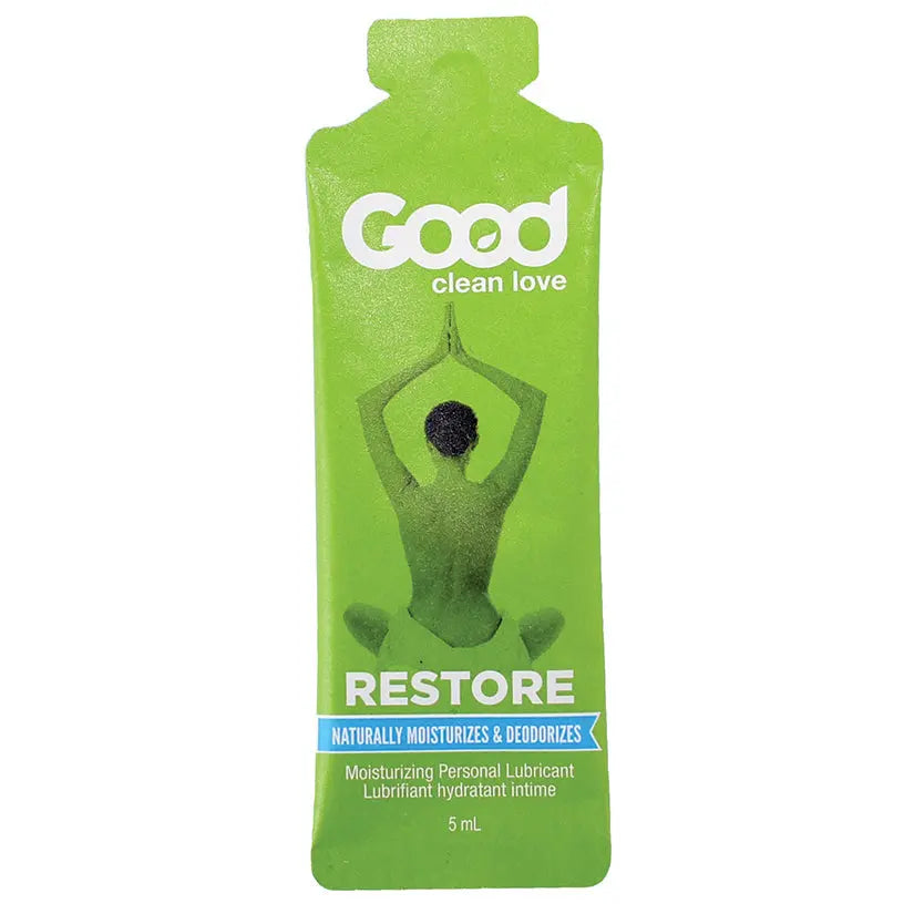 Good Clean Love RESTORE Moisturizing Lubricant Foil 5ml My Store