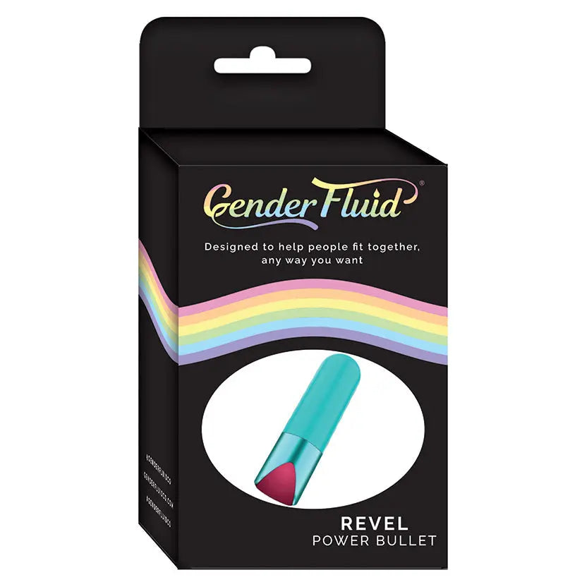 Gender Fluid Revel Power Bullet-Aqua My Store