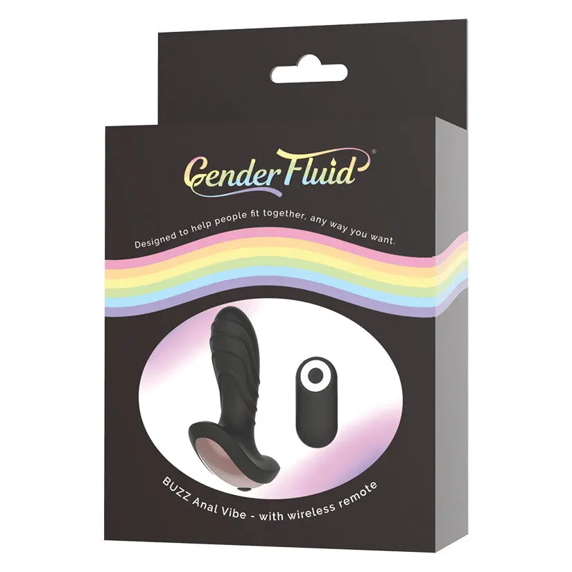 Gender Fluid Buzz Vibe-Black My Store
