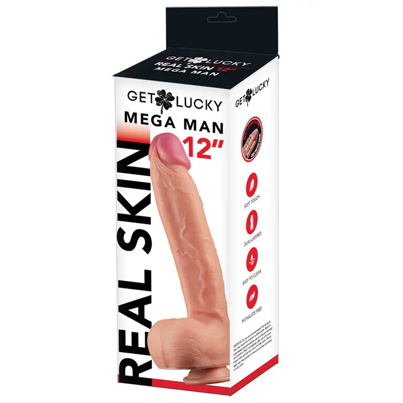 Get Lucky Silicone Dong-Tan 12 My Store