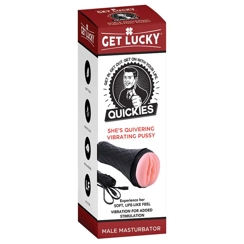 Get Lucky Quickies She's Quivering Vibrating Pussy Masturbator My Store