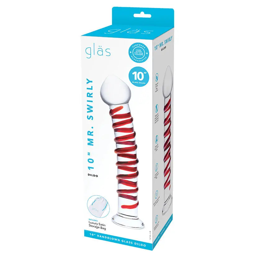 Glass Mr Swirly Dildo 10 My Store