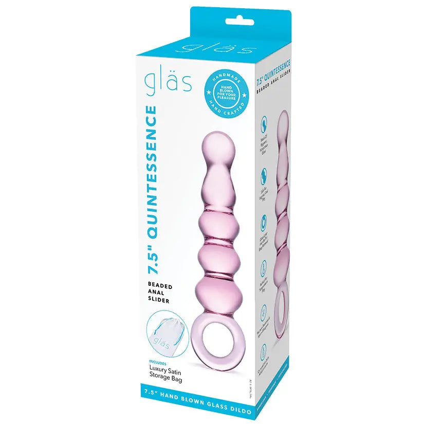 Glas Quintessence Beaded Anal Slider My Store