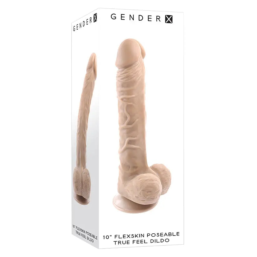 Gender X Poseable Flexskin True Feel Dildo-Light 10 My Store