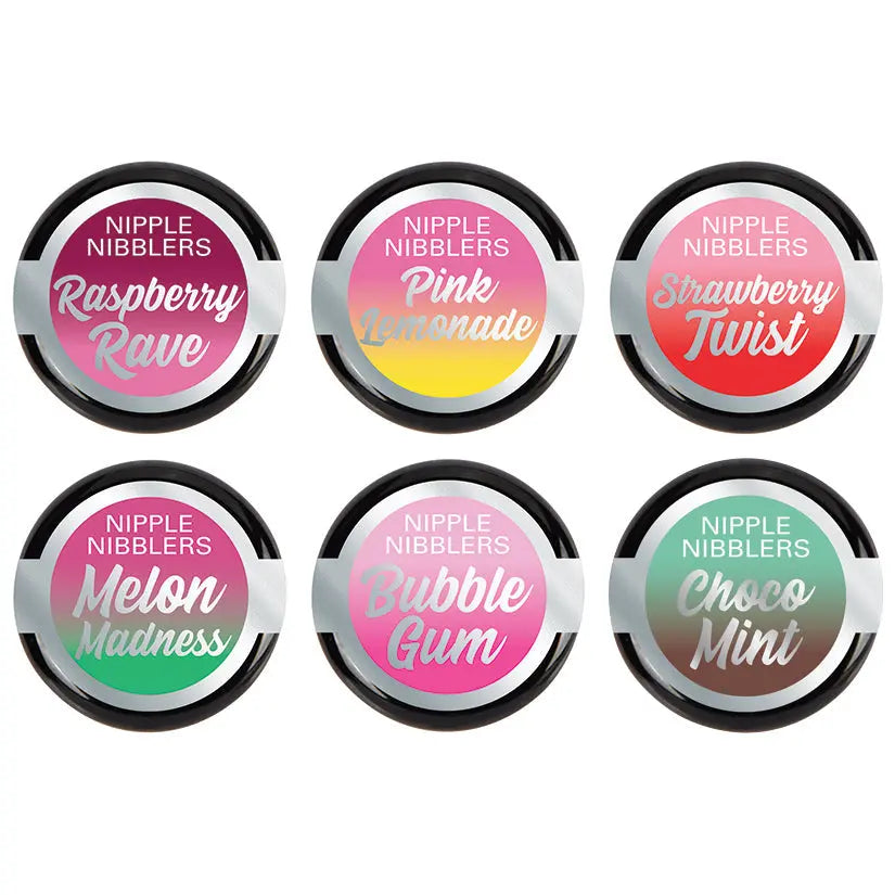 Jelique Nipple Nibblers Cool Tingle Balm Assorted (Bulk Bag/36Pcs) 3g My Store