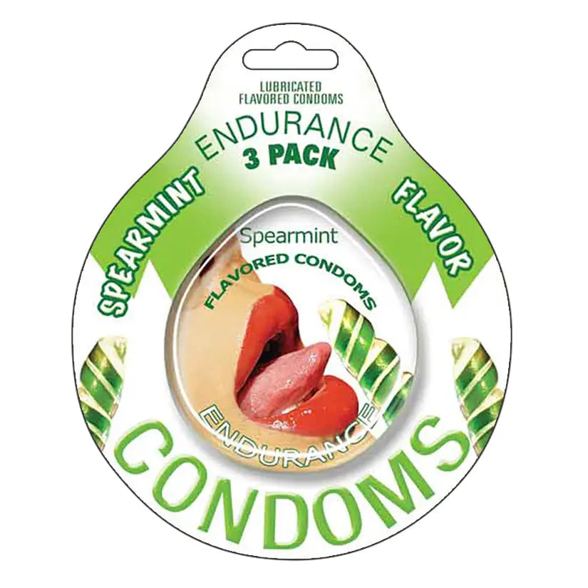 Endurance Condoms-Spearmint 3pk My Store
