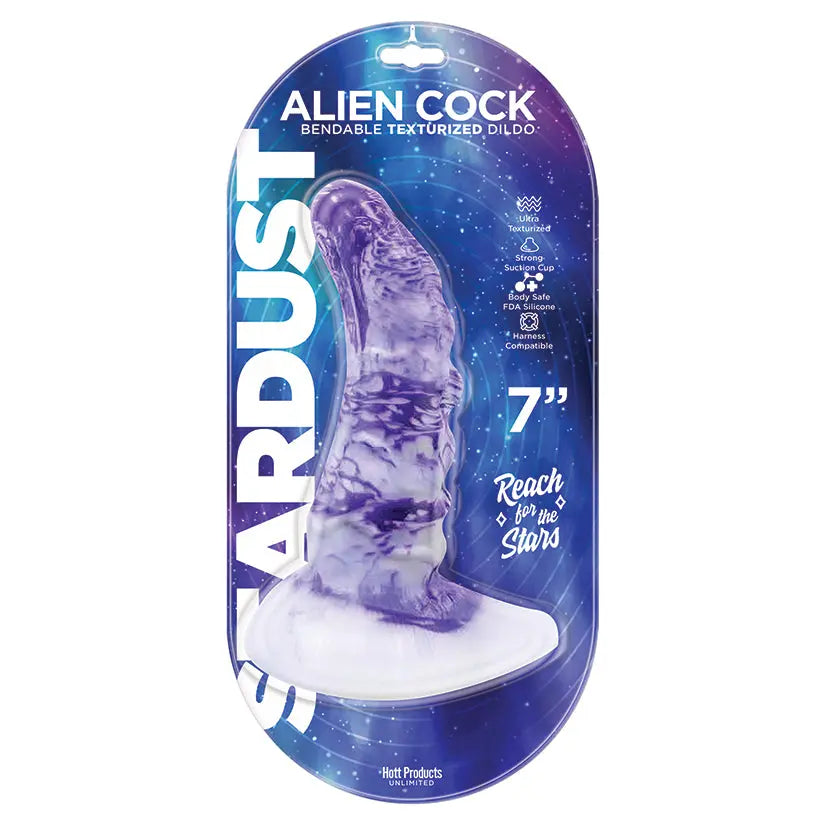 Stardust Alien Cock Silicone Textured Dildo 7 My Store