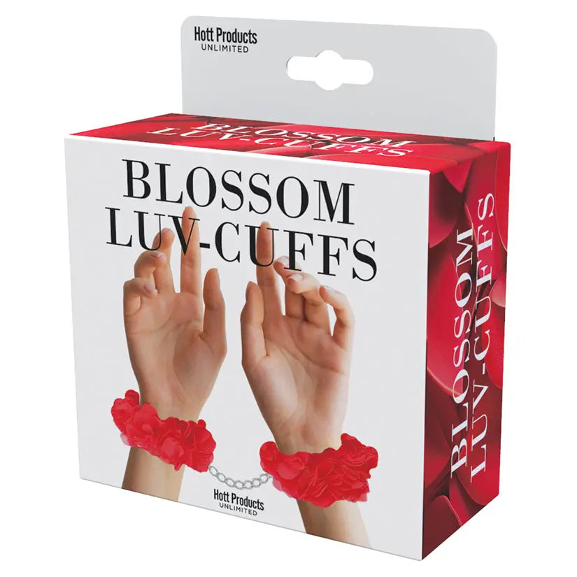 Blossom Luv Cuffs Flower-Red My Store