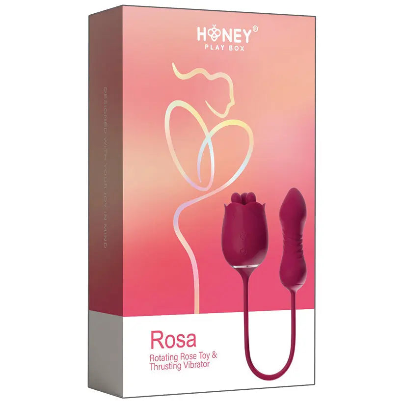 Honey Play Box Rosa -
Rotating Rose Toy & Thrusting VibratorÊ My Store