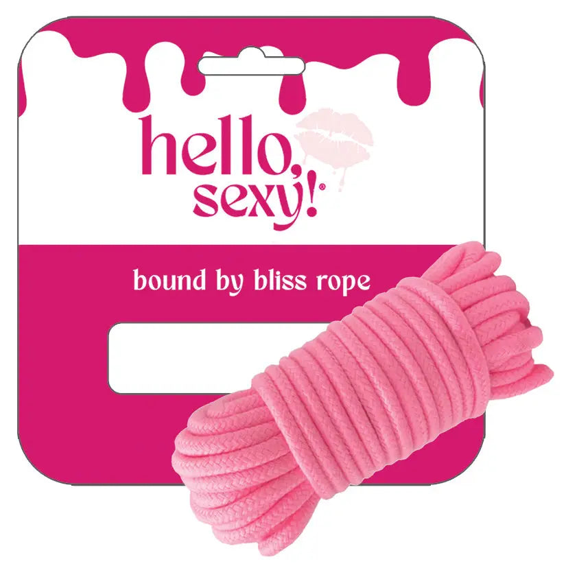 Hello Sexy Bound By Bliss Bondage Rope-Cherry Blossom My Store