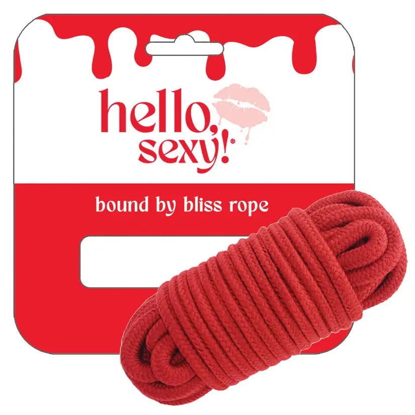 Hello Sexy Bound By Bliss Bondage Rope-Tiger Lily My Store
