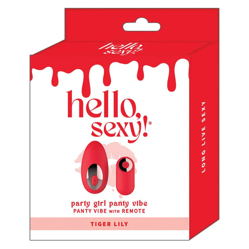 Hello Sexy Party Girl Panty Vibe-Tiger Lily My Store